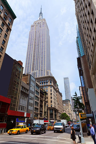 New York city Manhattan Fifth Avenue 5th Av downtown US